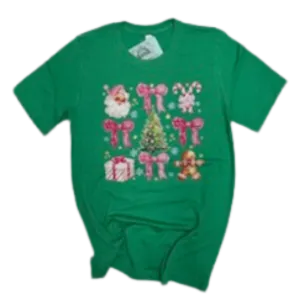 Christmas Coquette Tee HV200
