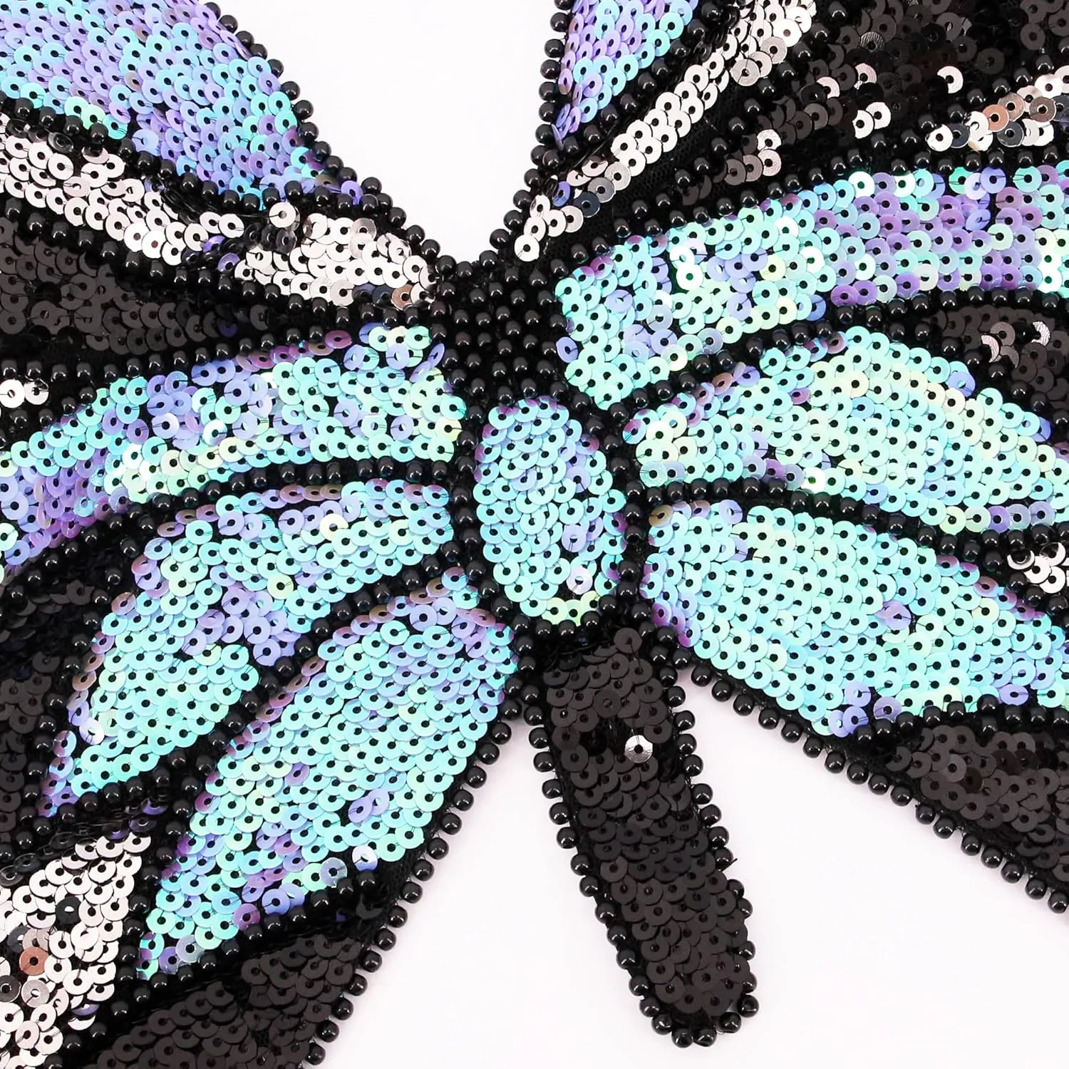 Mocure Womens Glitter Sequin Butterfly Crop Top Low-Cut Tank Top Rave Tube Vest Top for Belly Dance Costume Outfits