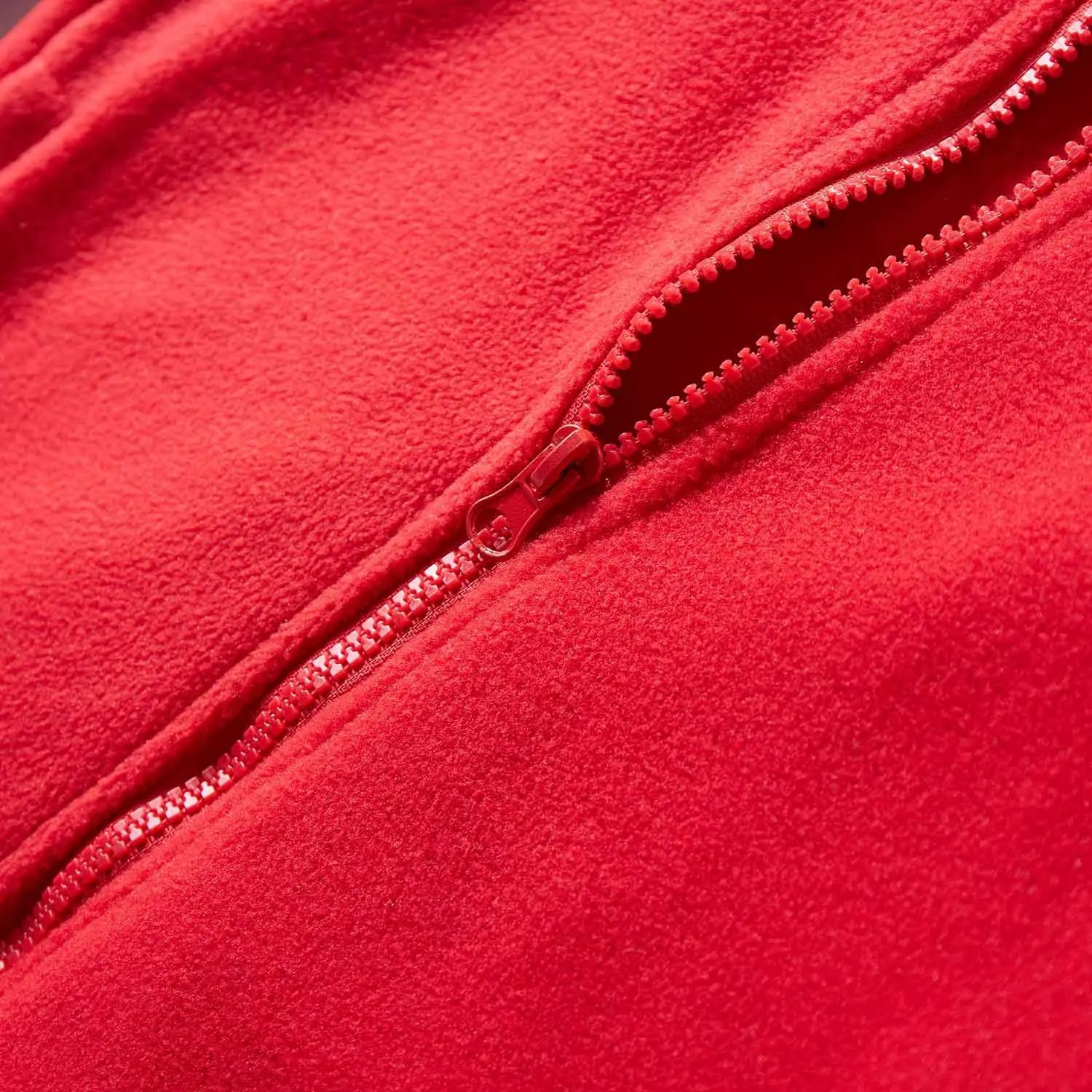 Spring&Gege Youth Solid Full-Zip Polar Fleece Jacket for Children