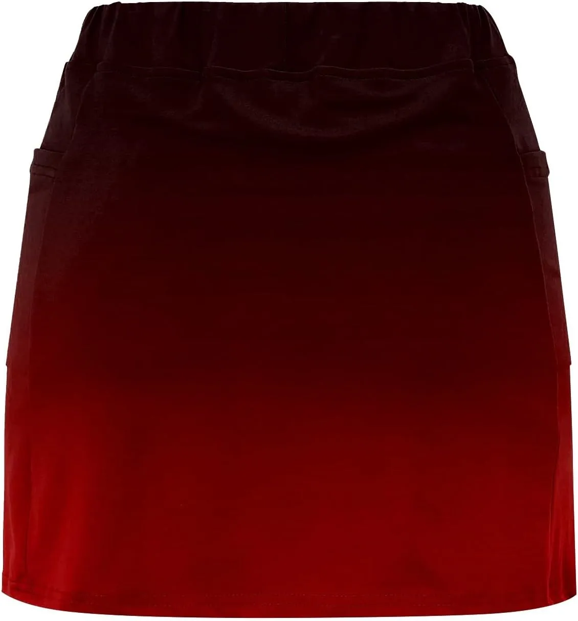 Womens Activewear Pleated Tennis Skirts Fade Pattern Printed Culottes Skinny Mid Waisted Workout Summer Fashion Skirt